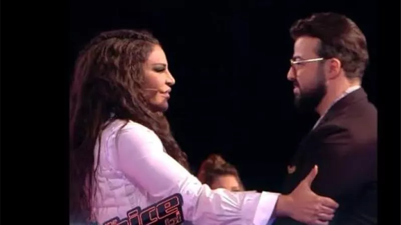 احلام تنتج أغنية على نفقتها الخاصة لمتسابق فلسطيني