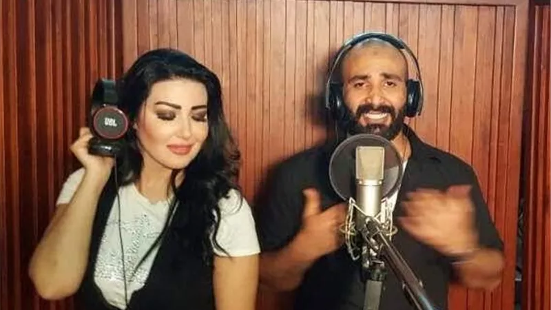 اول تعليق من احمد سعد بعد حكم حبس سمية الخشاب