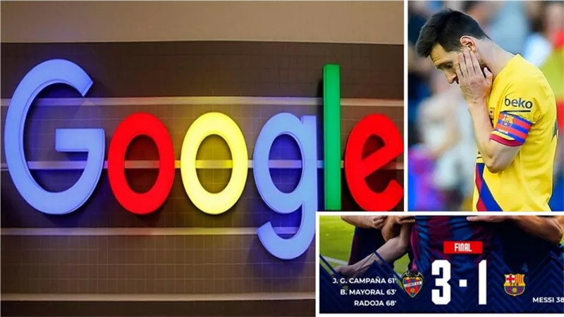 ليفانتي يستعين بجوجل للسخرية من برشلونة