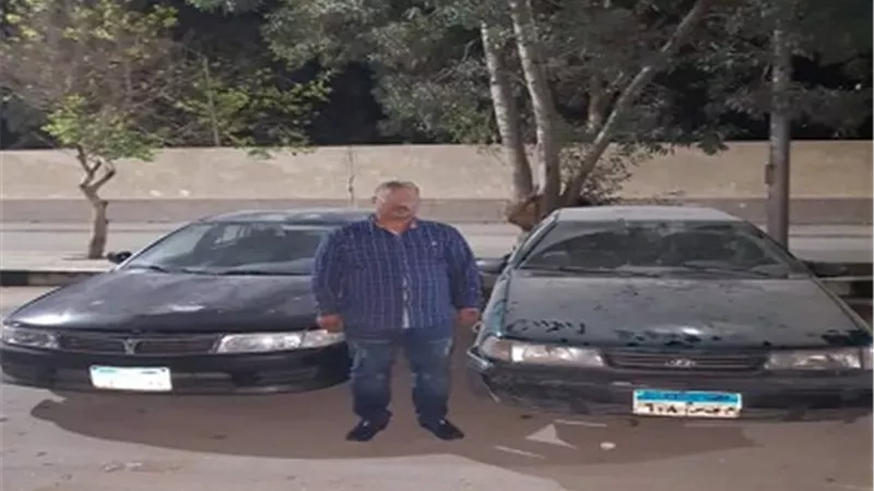 القبض على أخطر لص لسرقة السيارات بالبساتين
