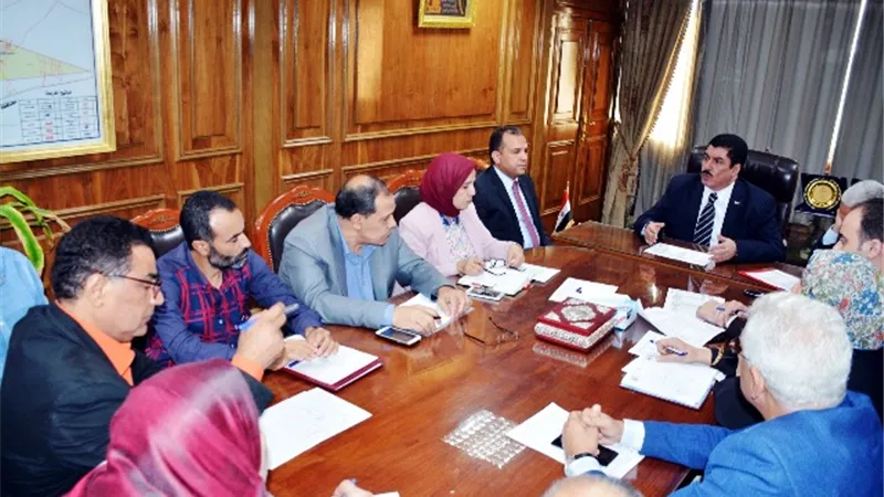 مرزوق: الإسراع فى منظومة تقنين وضع اليد وحملات إزالة التعديات بالقليوبية