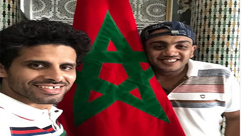 حمدى الميرغنى وأوس أوس لجمهور المغرب: 