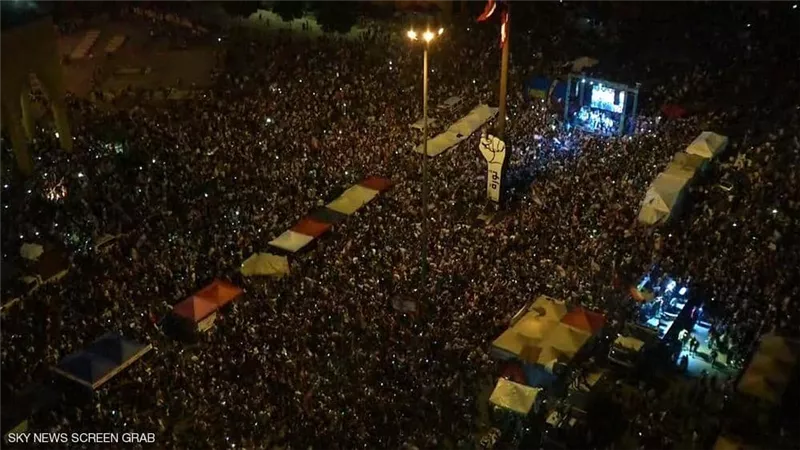 لبنان.. تظاهرات حاشدة في 