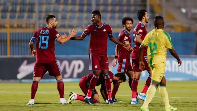 تراورى يفتتح التهديف لبيراميدز امام يانج افريكانز