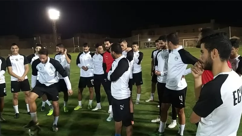 المنتخب الأولمبي يستأنف تدريباته على استاد القاهرة استعدادا لامم افريقيا