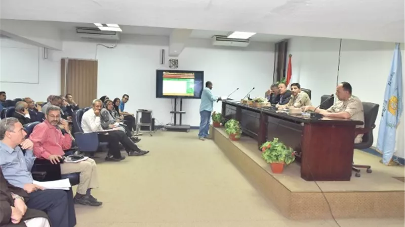 اجتماعات مكثفة بمحافظة أسيوط لتنفيذ مشروع التدريب العملى المشترك 