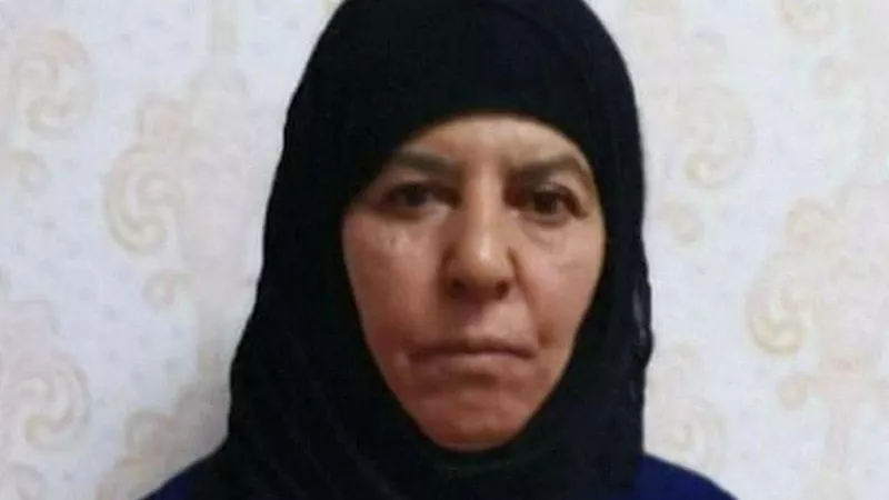 صور شقيقة البغدادي وزوجها في قبضة السلطات التركية
