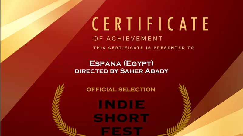 اسبانا.. فيلم لطلاب اعلام البريطانية يحصد جوائز مهرجان لوس انجلوس