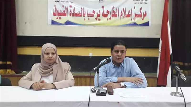 الإسعافات الأولية ندوة إعلامية عن دور الزائرة الصحية بمدارس الوادى الجديد