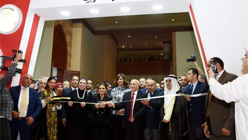 نيابة عن رئيس الوزراء.. وزيرة الاستثمار تفتتح الأسبوع الكويتي