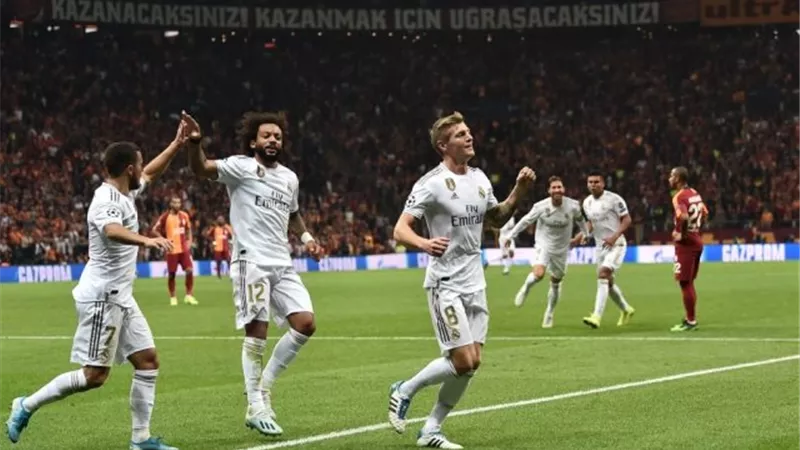 ريال مدريد يستضيف جالطة سراي بدوري الابطال