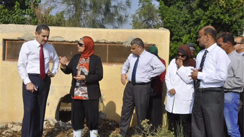 د.رحمى : تطوير مزرعة الطب البيطري لتقديم منتجات وخدمات للمواطنين