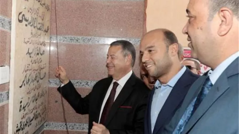 محافظ بني سويف يفتتح وحدة الغسيل الكلوى بقرية قمبش