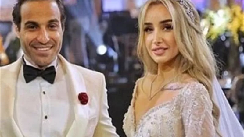 هنا الزاهد تحتفل بعيد ميلاد زوجها احمد فهمى 