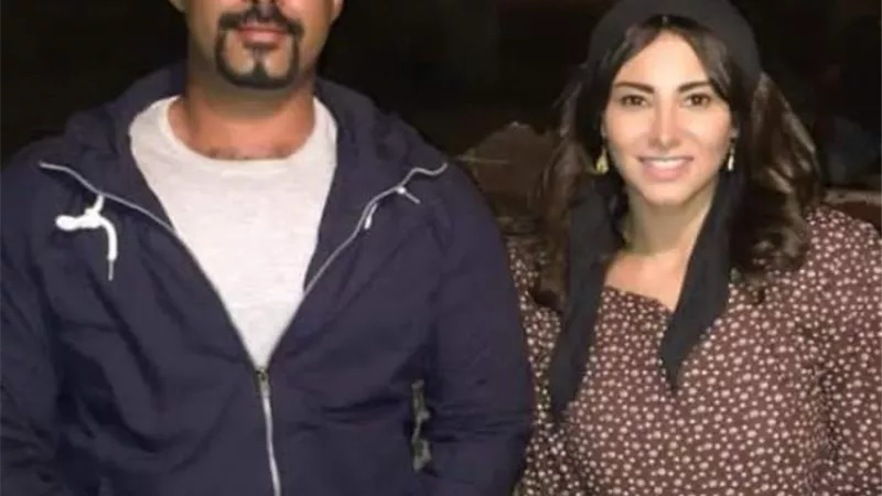انجى خطاب تودع هيثم أحمد زكي بكلمات مؤثره