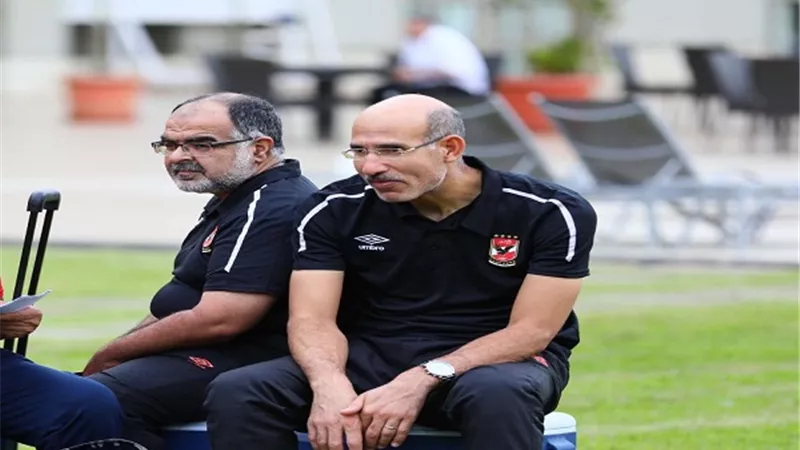 ثنائى الاهلى يشارك فى التدريبات الجماعية