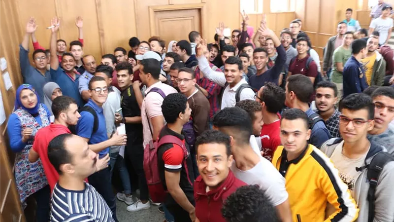 إقبال كبير فى إنتخابات إتحاد الطلاب بكليات جامعة المنوفية