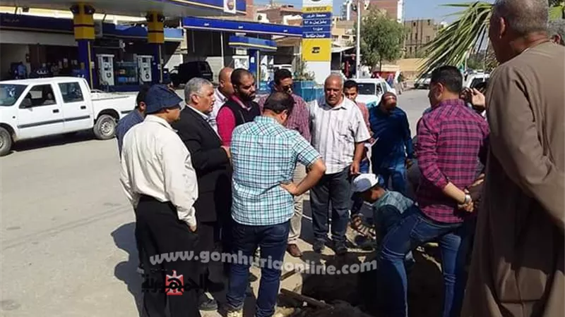 البدء فى إنشاء كوبري مزلقان المديرية بمدينة بنى سويف