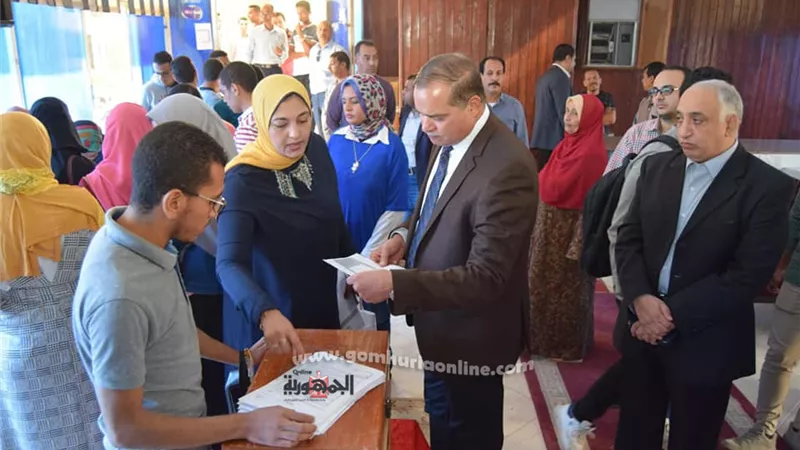 اعلان نتائج الانتخابات للاتحادات الطلابية بجامعة سوهاج