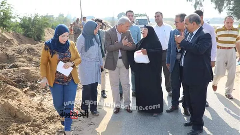 محافظ المنوفية يتفقد اعمال الصرف الصحي بقري السادات ويوجه بسرعة إنهاء الأعمال في أقرب وقت