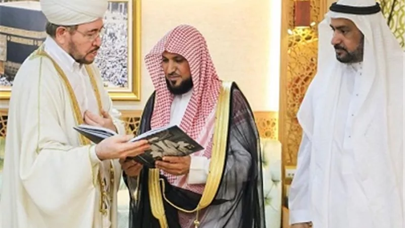 المعيقلي يلتقي مفتي مسلمي روسيا