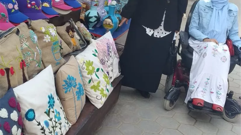 التضامن تشارك في مهرجان تونس بالفيوم لاعمال الخزف والفخار والحرف اليدوية