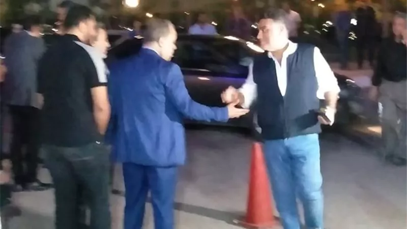 تامر حبيب يشارك فى عزاء هيثم أحمد زكي