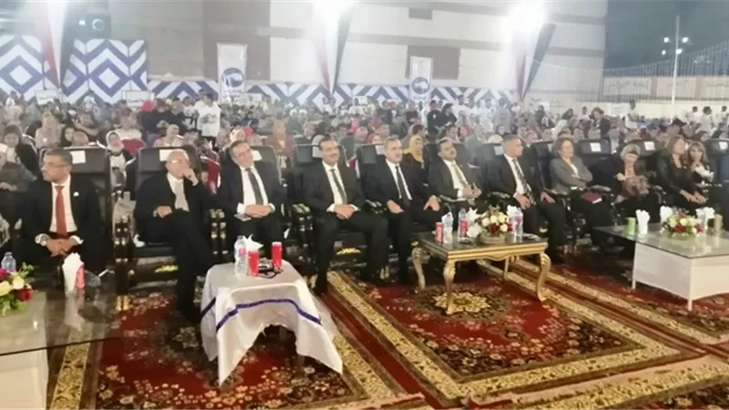 السورى و التهامى فى حفلة مستقبل وطن أسيوط احتفالا بالمولد النبوى