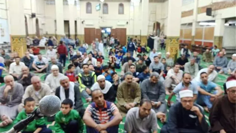 أوقاف شبرا تحتفل بالمولد النبوى الشريف بالجامع الكبير بمنطى