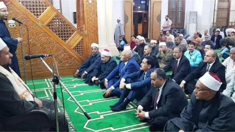 محافظ الوادى الجديد يشهد احتفالية المولد النبوى الشريف بالصور