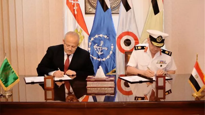 بروتوكول تعاون بين الكلية الفنية العسكرية وجامعة القاهرة