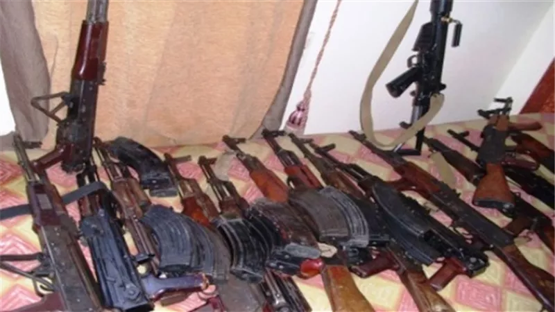 مصرع شخص وضبط 16 قطعة سلاح فى حملة مكبرة بقنا