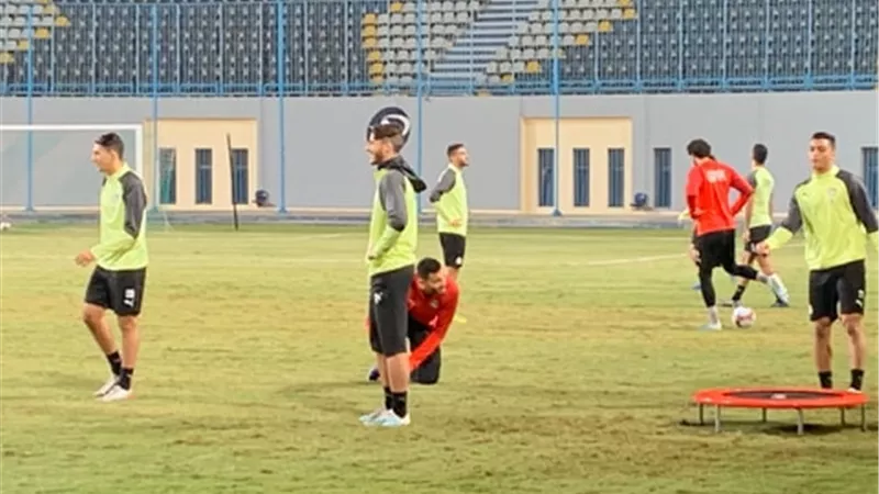 المنتخب الأولمبي يختتم تدريباته استعدادا لغانا .. صور