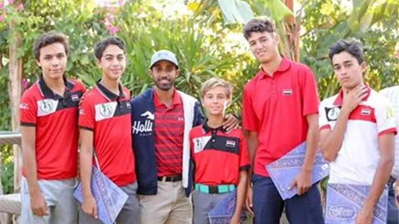 على سلامة يلعب مع الكبار فى بطولة بالم هيلز المفتوحة للجولف
