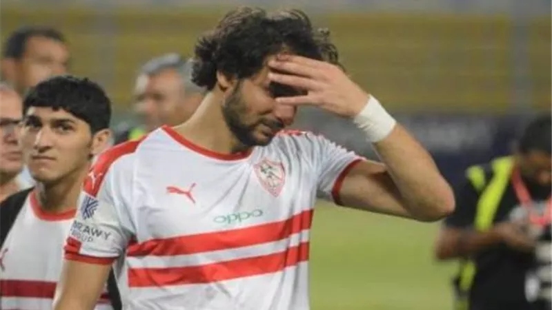 محمود علاء ينعى نجم الزمالك