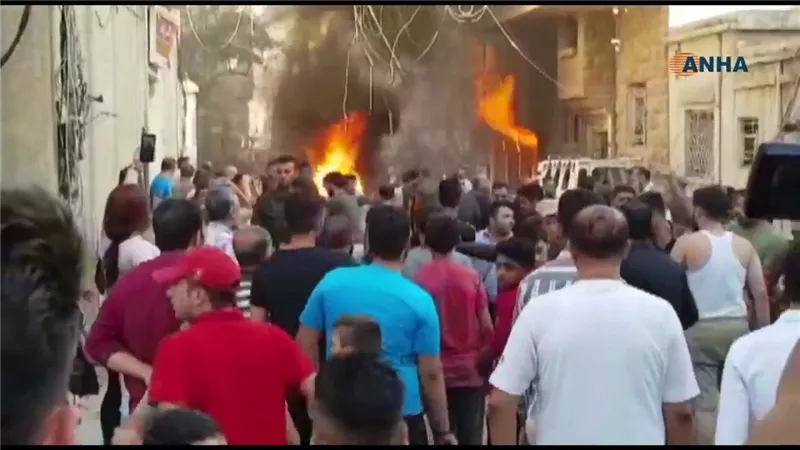 كشف تفاصيل تفجيرات القامشلي اليوم
