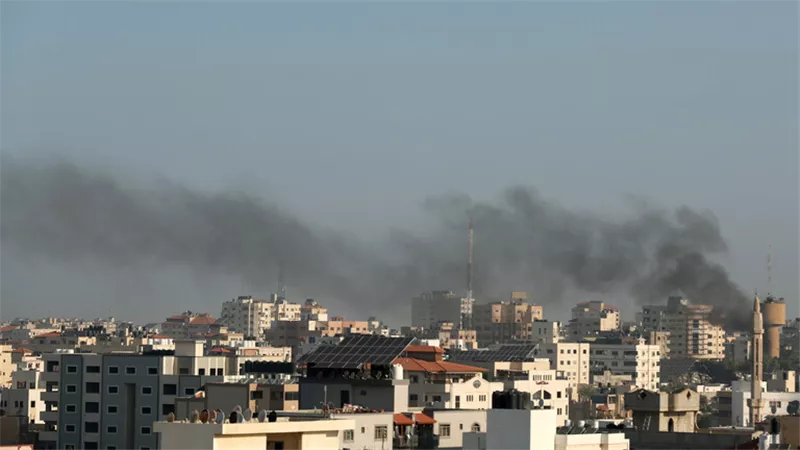 غارة إسرائيلية على بيت حانون شمالي غزة
