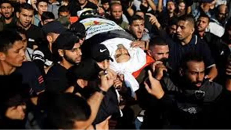 تشييع جثمان بهاء أبو العطا القيادى فى حركة الجهاد الإسلامى
