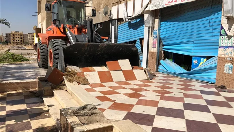 تنفيذ 14 قرار غلق وتشميع للوحدات السكنية المخالفة بإسكان الشباب بالشروق