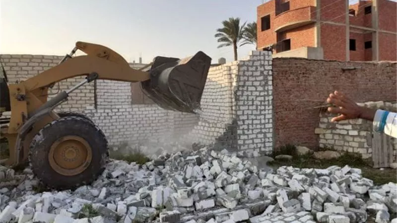 الإسماعيلية تسترد 18 فدان من أراضي الدولة في المنايف..صور