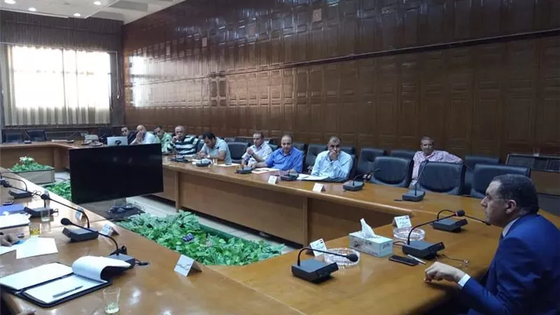 التأكيد على سرعة انهاء المشروعات فى مواعيدها المحددة