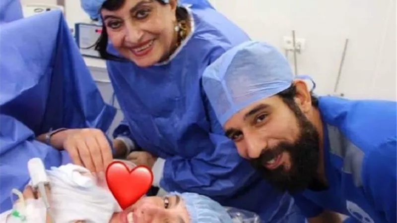 شاهد..أول ظهور لابنة حنان مطاوع بعد ولادتها بشهرين