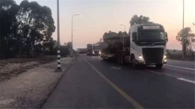 إسرائيل ترسل دبابات 