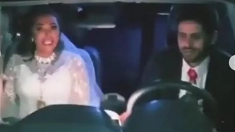 زواج داليا البحيرى على حمدى المرغنى .. فيديو