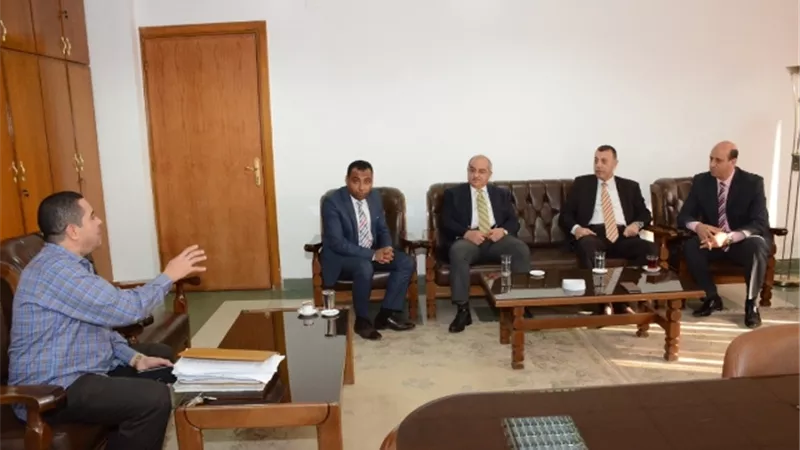 الجمال: نحرص على إنصاف كافة العاملين بجامعة أسيوط وحماية حقوقهم