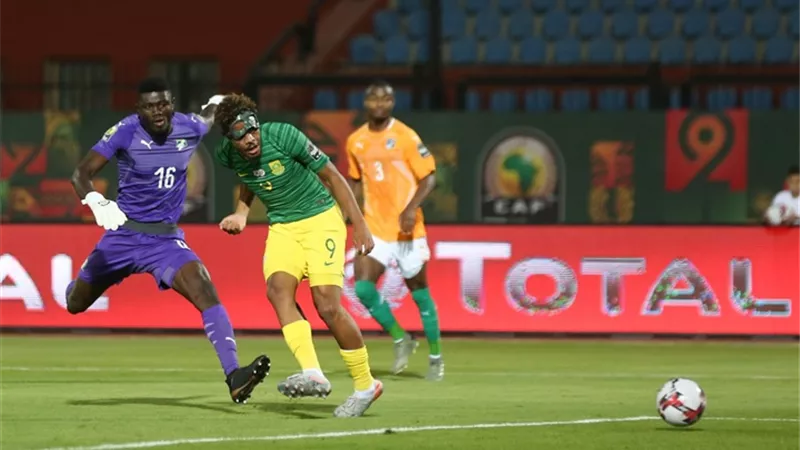 كوت ديفوار تتعادل مع جنوب أفريقيا سلبيا فى الشوط الاول