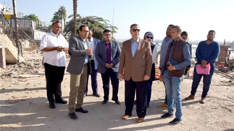 محافظ بني سويف يتفقد تطوير نادي الادارة المحلية ..صور