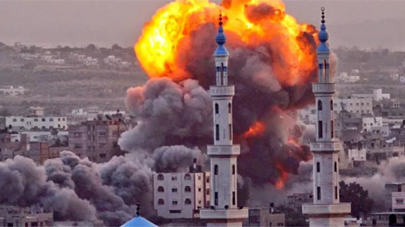 حماس تعلن تدخلها حال استمرار القصف الاسرائيلى العنيف لغزة