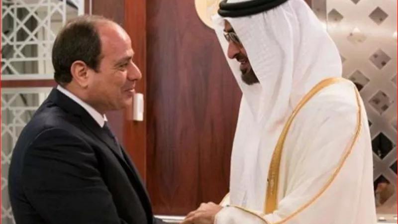 الرئيس السيسى يصل ابو ظبى في زيارة تستغرق يومين