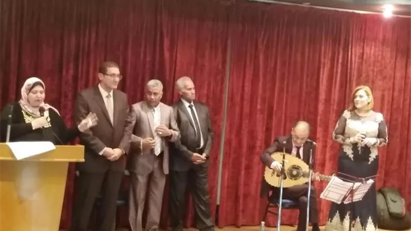 همت مصطفى تقدم لقاء الاجيال في الأوبرا